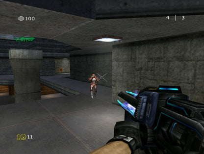 Red Faction II Xbox game featuring first person shooter gameplay futuristic sci fi storyline destructible environments multiplayer modes and explosive combat action by THQ gameplay