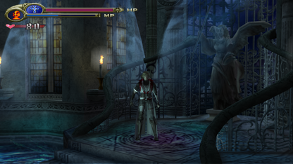 Castlevania: Lament of Innocence for PlayStation 2 with gothic action-adventure and vampire-hunting theme gameplay