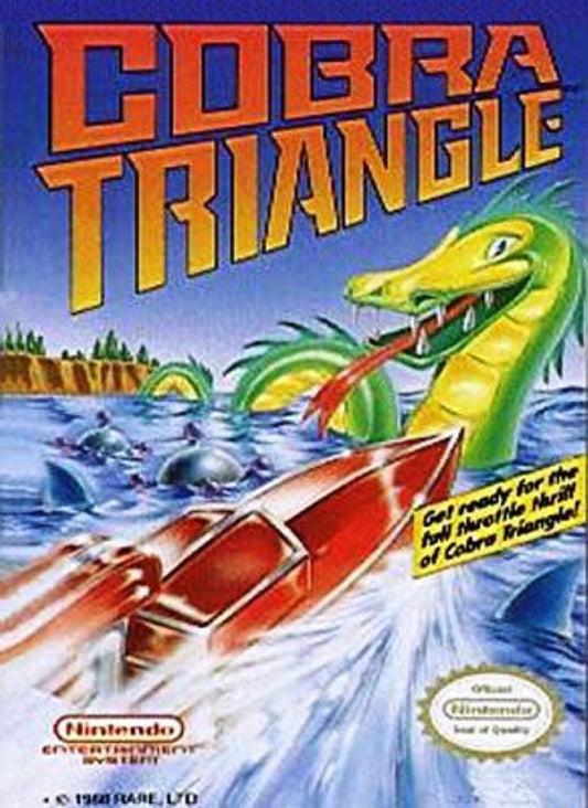 Cover art for Cobra Triangle -- NES video game