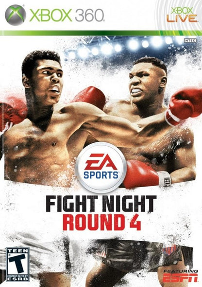 Fight Night Round 4 cover art for Xbox 360 (X360) video game