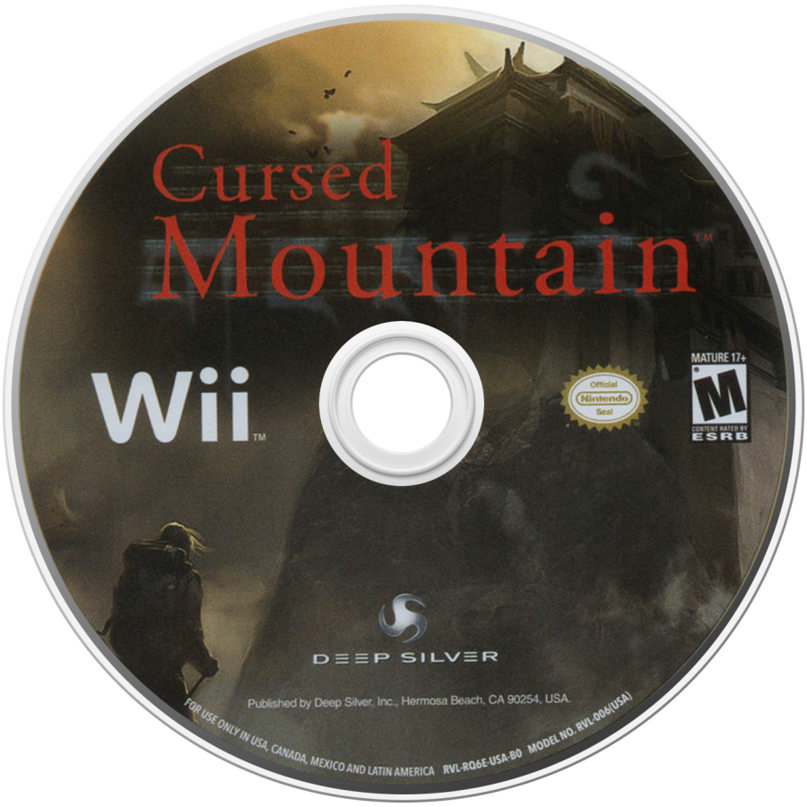 Cursed Mountain Nintendo Wii for survival horror video game fans featuring psychological horror gameplay Himalayan mountain exploration supernatural spirits motion controls puzzle solving atmospheric environments haunting storytelling intense survival adventure collectible gaming appeal disc