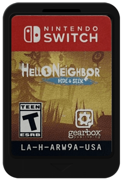 Hello Neighbor cartridge for Nintendo Switch NS video game 