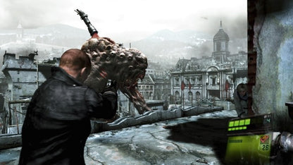 Resident Evil 6 Greatest Hits PlayStation 4 PS4 for survival horror action video game fans featuring third person combat multiple campaigns Leon Kennedy Chris Redfield and Jake Muller intense gunfights zombie and bio-organic enemies cooperative multiplayer cinematic storytelling global outbreak missions and immersive horror adventure collectible gaming appeal gameplay
