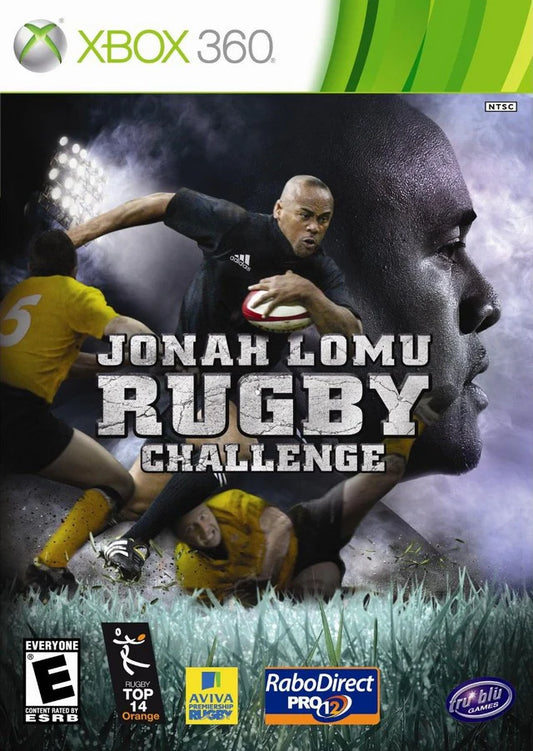 Jonah Lomu Rugby Challenge cover art for Xbox 360 (X360) video game