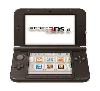 Nintendo 3DS XL New Super Mario Bros 2 Limited Edition Red and Gold handheld gaming system featuring collectible Mario themed design large dual screens glasses free 3D display touch screen controls built in cameras Wi Fi connectivity backward compatibility with Nintendo DS games rechargeable battery portable Nintendo gaming collectible gaming appeal