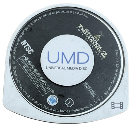 National Treasure [PSP Movie] disc for PlayStation Portable (PSP) action adventure film