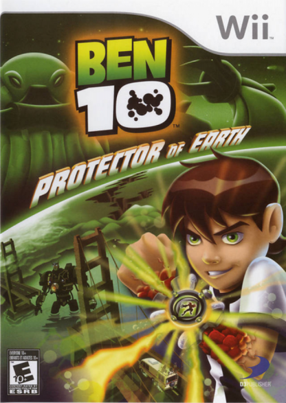 Ben 10: Protector of Earth cover art for Nintendo Wii (Wii) video game