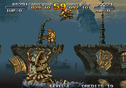 Metal Slug Anthology – Nintendo Wii (Wii) run and gun arcade shooter video game gameplay