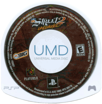 NFL Street 2 Unleashed disc for PlayStation Portable (PSP) football sports game