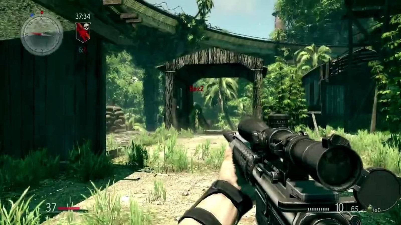 Sniper: Ghost Warrior gameplay for Xbox 360 (X360) tactical first-person sniper shooter video game
