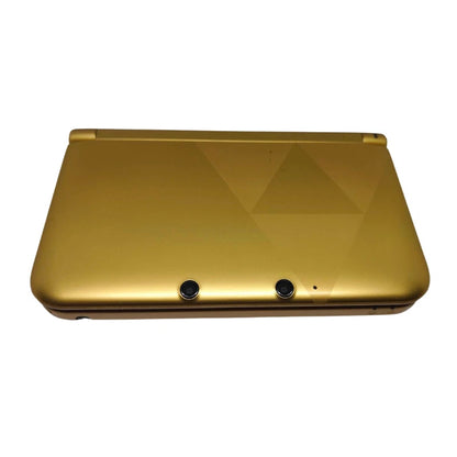 The Legend of Zelda A Link Between Worlds Limited Edition Nintendo 3DS XL console featuring exclusive Zelda-themed design and collectible handheld gaming system