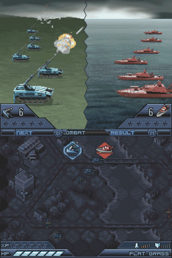 Tom Clancy's EndWar gameplay for Nintendo DS (DS) real-time tactics video game