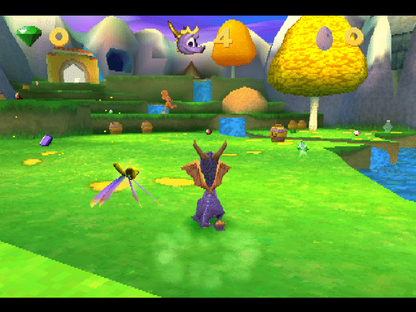 Spyro: Year of the Dragon gameplay for PlayStation 1 (PS1) platformer adventure video game
