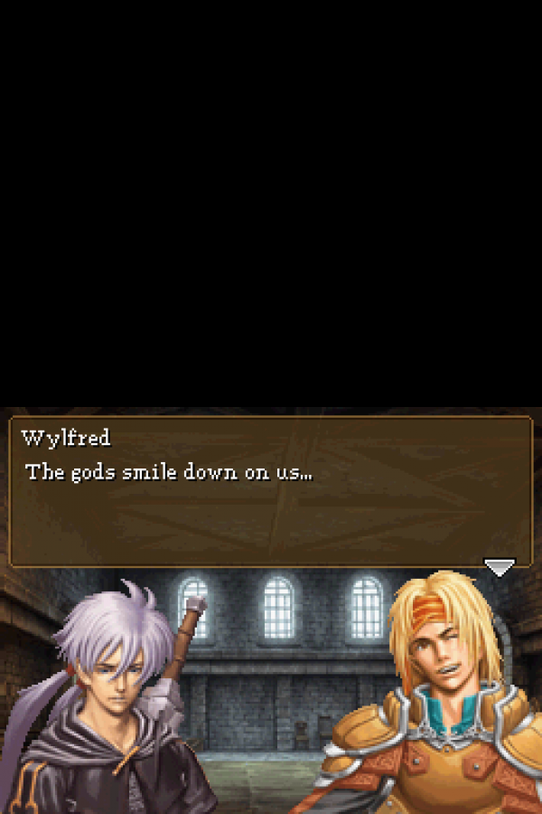 Valkyrie Profile Covenant of the Plume Nintendo DS game featuring tactical RPG gameplay with grid based battles branching story paths character sacrifice mechanics and strategic turn based combat in a dark fantasy setting gameplay