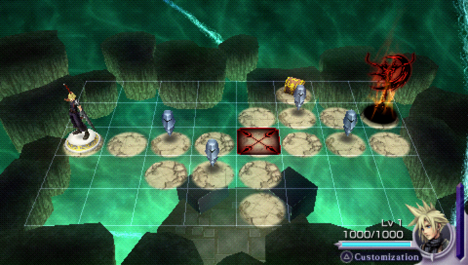 Dissidia: Final Fantasy – PlayStation Portable (PSP) gameplay for action fighting role-playing video game