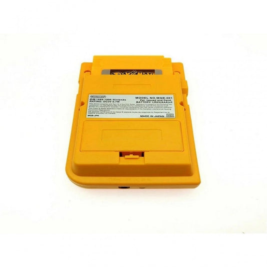 Dandelion Yellow Game Boy Pocket Nintendo handheld gaming console portable retro video game system classic Nintendo hardware collectible gaming device angle back