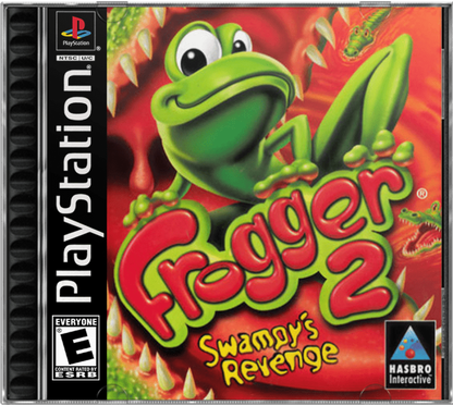 Frogger 2: Swampy's Revenge cover art for PlayStation 1 (PS1) video game
