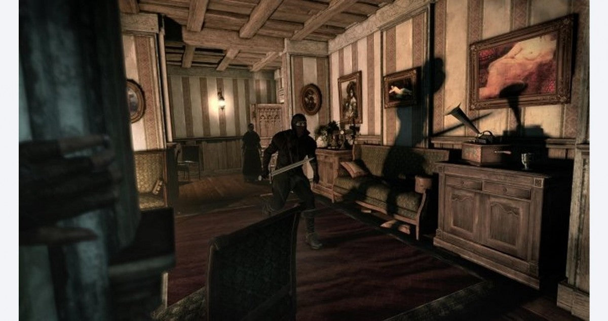 Thief gameplay for Xbox 360 (X360) stealth action-adventure video game
