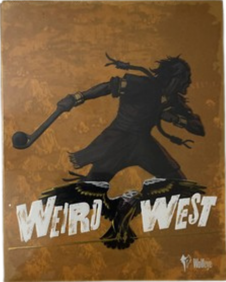 Weird West Reserve Edition #4 PlayStation 4 PS4 video game, limited edition 2884 of 3000, complete in box CIB, action RPG, dark western adventure front cover