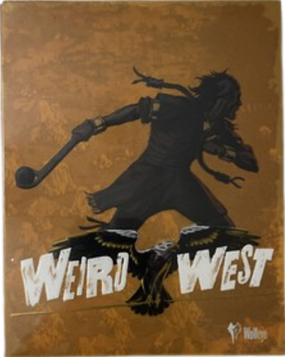 Weird West Reserve Edition #4 PlayStation 4 PS4 video game, limited edition 2884 of 3000, complete in box CIB, action RPG, dark western adventure front cover