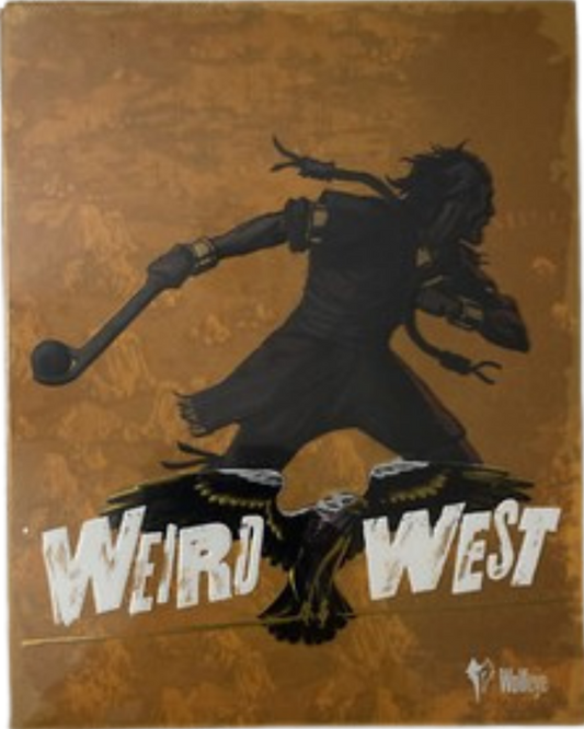 Weird West Reserve Edition #4 PlayStation 4 PS4 video game, limited edition 2884 of 3000, complete in box CIB, action RPG, dark western adventure front cover