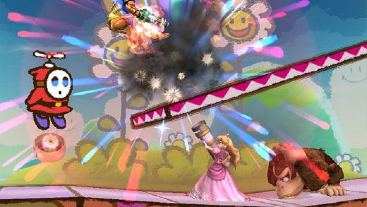 Super Smash Bros. Brawl – Nintendo Wii (Wii) fighting multiplayer action video game gameplay