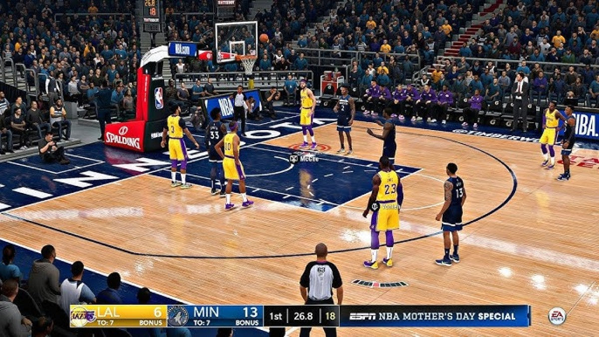 NBA Live 19 [The One Edition] – PlayStation 4 (PS4) gameplay for basketball video game