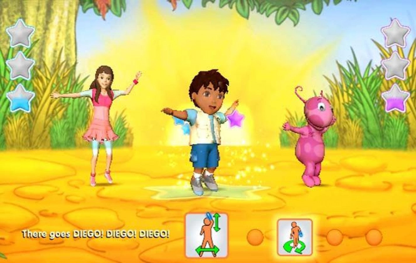 Nickelodeon Dance – Nintendo Wii (Wii) children’s dance rhythm party video game gameplay
