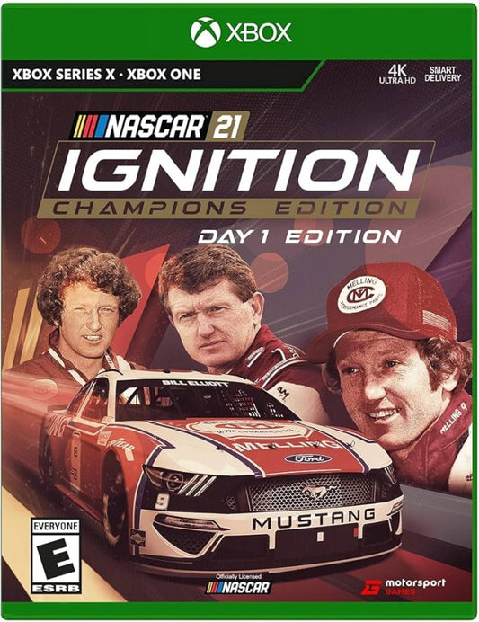 NASCAR 21: Ignition [Champions Edition] cover art for Xbox Series X (XSX) video game