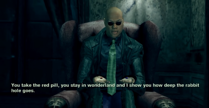 The Matrix Path of Neo PlayStation 2 PS2 for retro video game enthusiasts featuring action adventure gameplay martial arts combat bullet time mechanics cinematic movie inspired missions third person action sci fi storytelling and collectible gaming appeal gameplay
