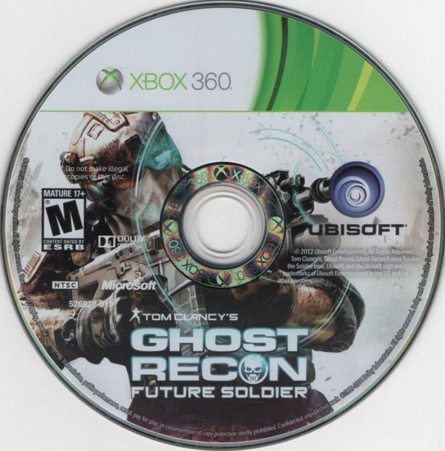 Tom Clancy's Ghost Recon Future Soldier Signature Edition Xbox 360 inspired design featuring tactical military shooter aesthetic advanced battlefield technology elite special forces operations stealth combat futuristic weaponry squad based action cinematic modern warfare presentation disc