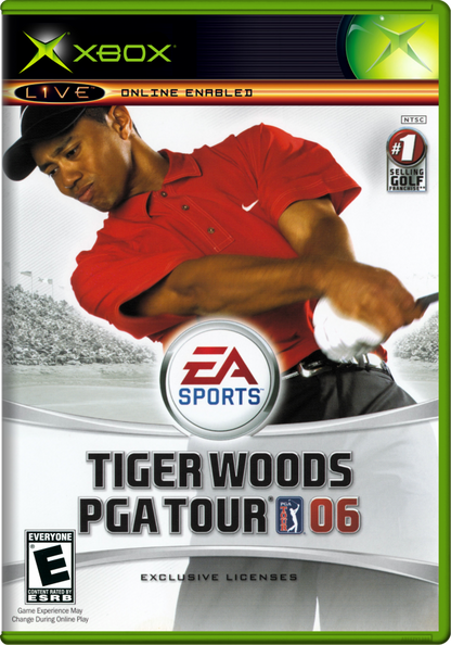 Tiger Woods PGA Tour 06 cover art for Xbox (XBOX) video game