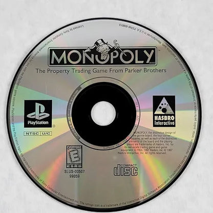 Monopoly [Greatest Hits] disc for PlayStation 1 (PS1) video game