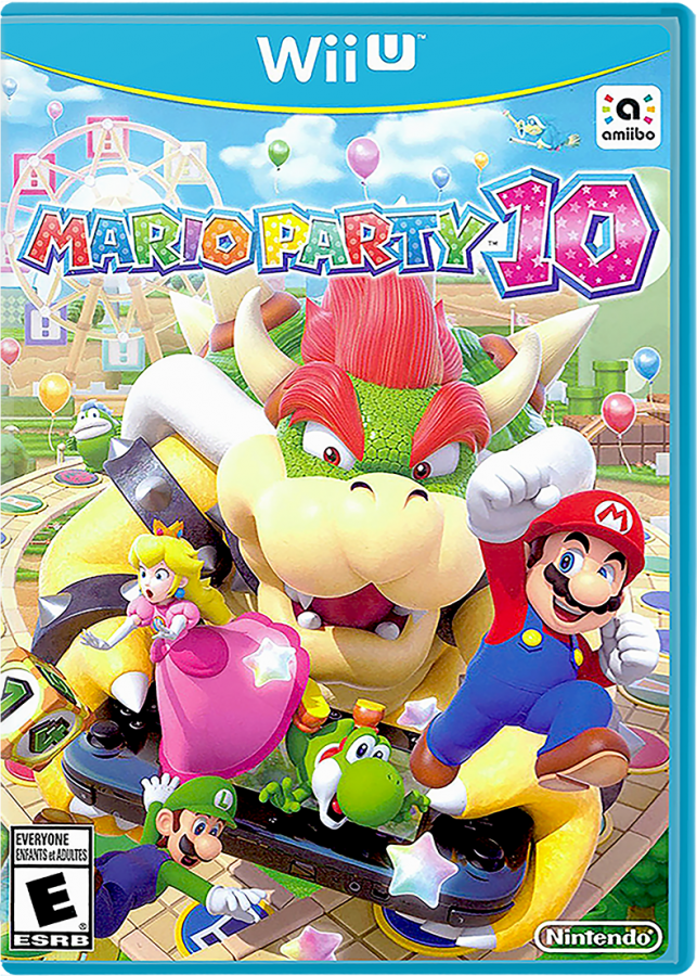 Mario Party 10 cover art for Nintendo Wii U (WiiU) video game