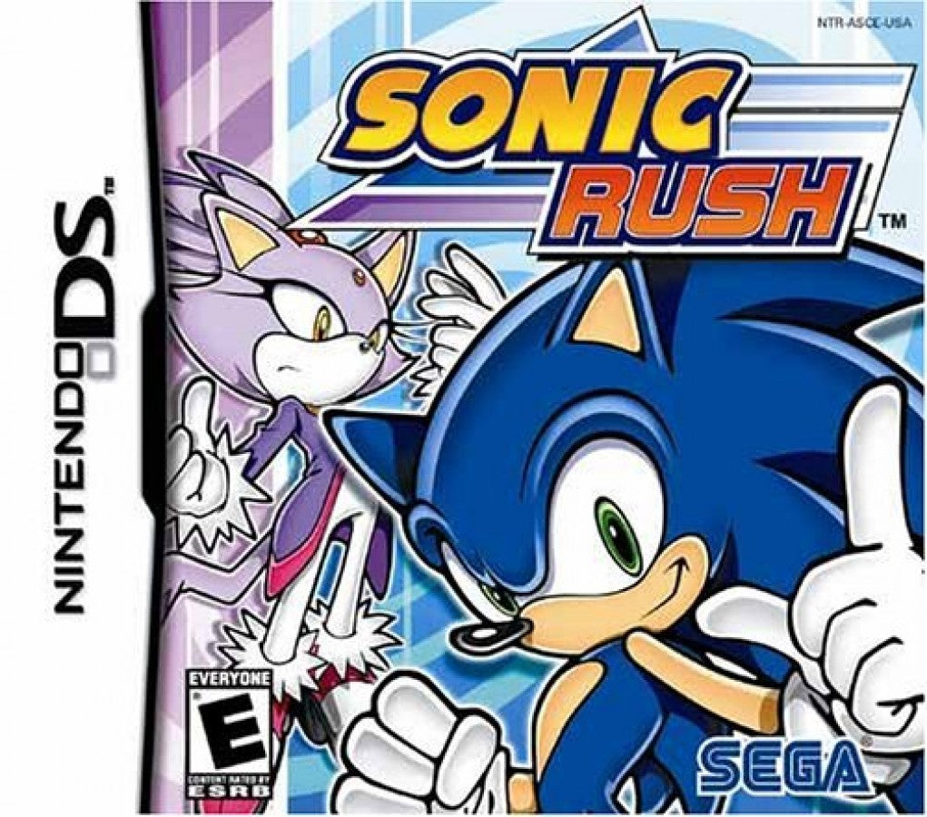 Sonic Rush cover art for Nintendo DS (DS) video game