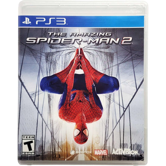 The Amazing Spider Man 2 for PlayStation 3 action adventure superhero video game featuring open world web swinging fast paced combat cinematic storytelling and Marvel Spider Man experience cover art