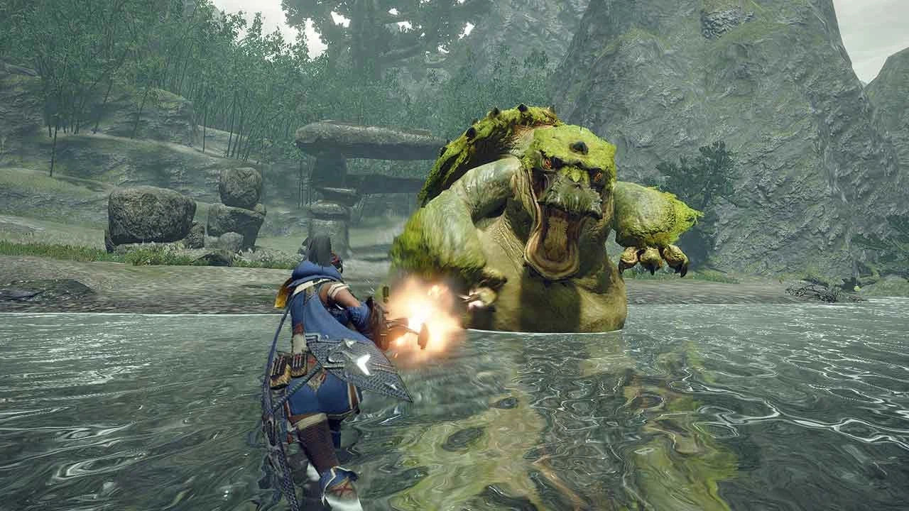 Monster Hunter Rise Sunbreak Collector's Edition gameplay image for Nintendo Switch (NS) video game