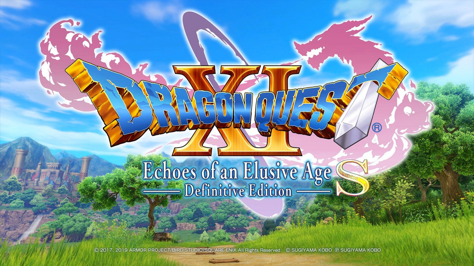 Dragon Quest XI S Echoes of an Elusive Age titlepage for Nintendo Switch NS video game