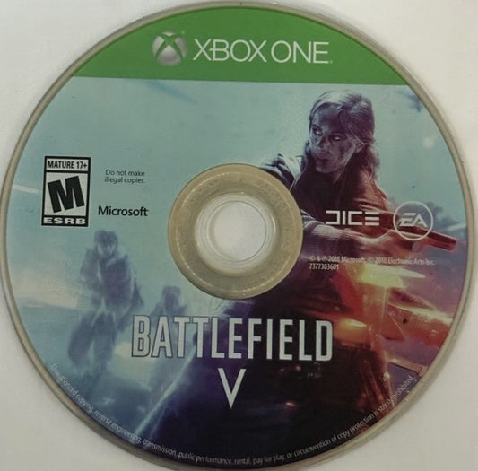Battlefield V – Xbox One (XONE) disc for World War II first-person shooter game