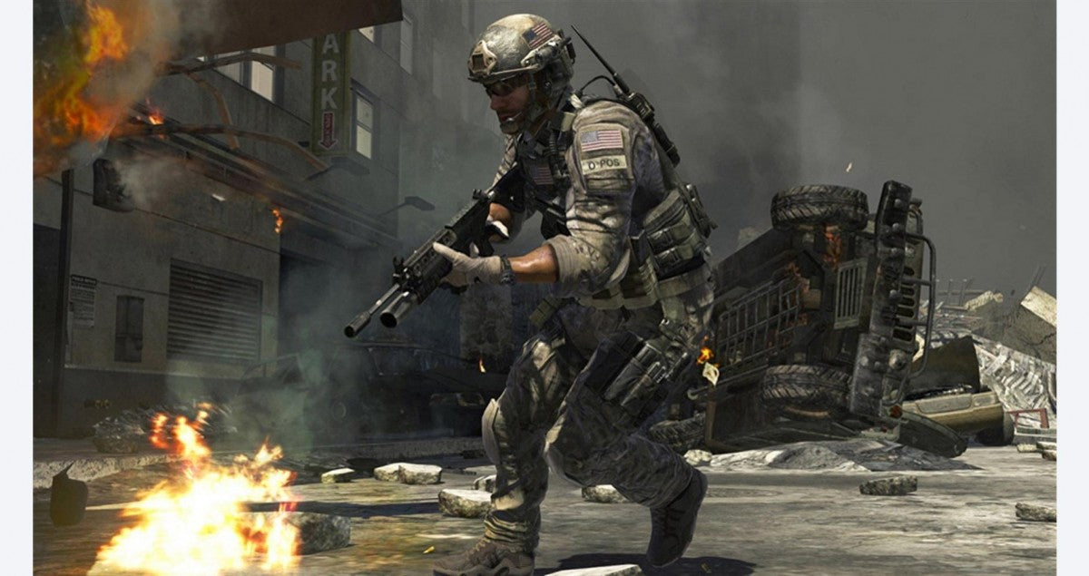 Call of Duty: Modern Warfare 3 gameplay for Xbox 360 (X360) first-person shooter video game