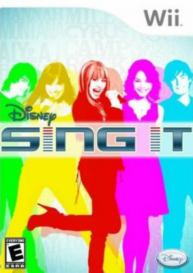 Disney Sing It cover art for Nintendo Wii (Wii) video game