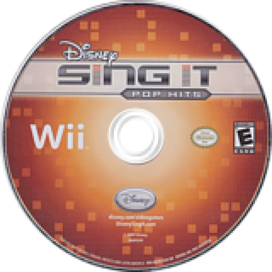 Disney Sing It: Pop Hits cover art for Nintendo Wii (Wii) video game