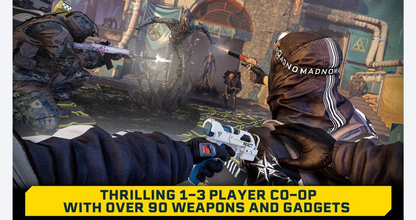 Tom Clancy’s Rainbow Six: Extraction gameplay for PlayStation 5 (PS5) cooperative tactical shooter video game