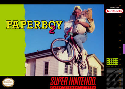 Paperboy 2 cover art for Super Nintendo Entertainment System SNES video game