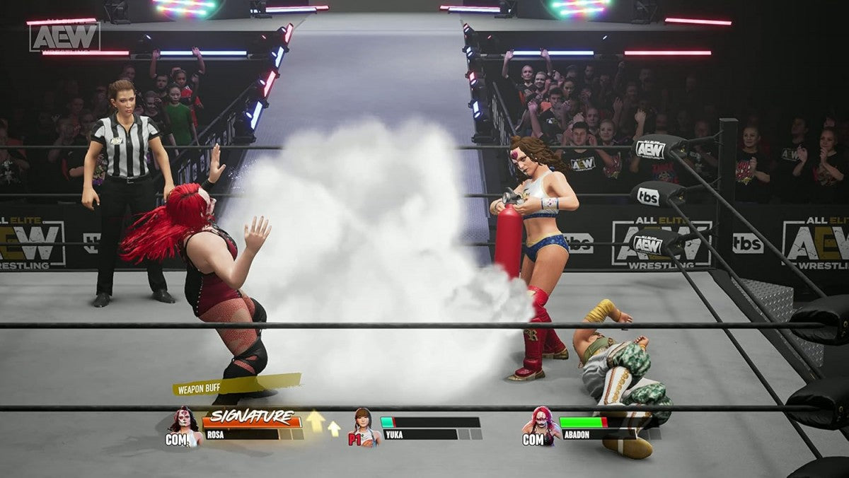 AEW Fight Forever Nintendo Switch arcade wrestling game official AEW roster Road to Elite career mode create a wrestler local multiplayer gameplay