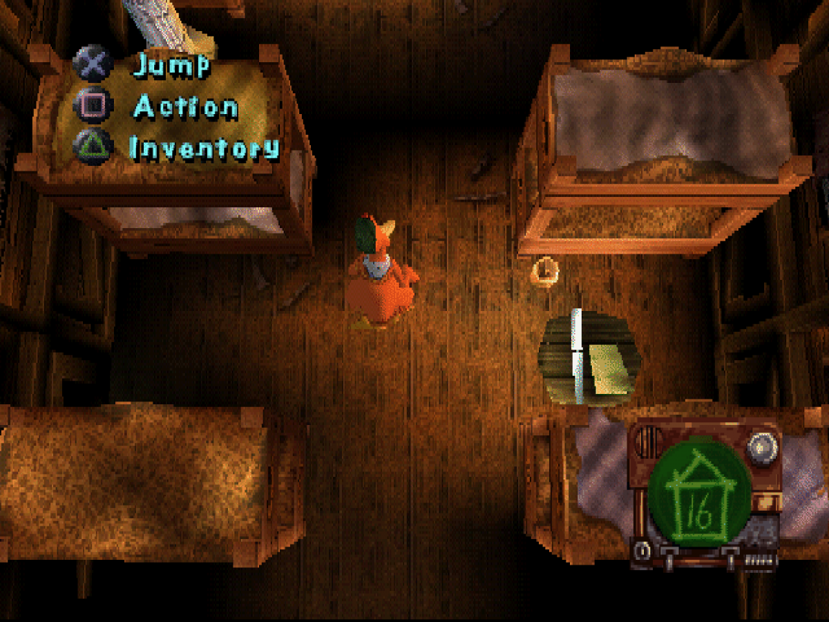 Chicken Run gameplay for PlayStation 1 (PS1) retro video game