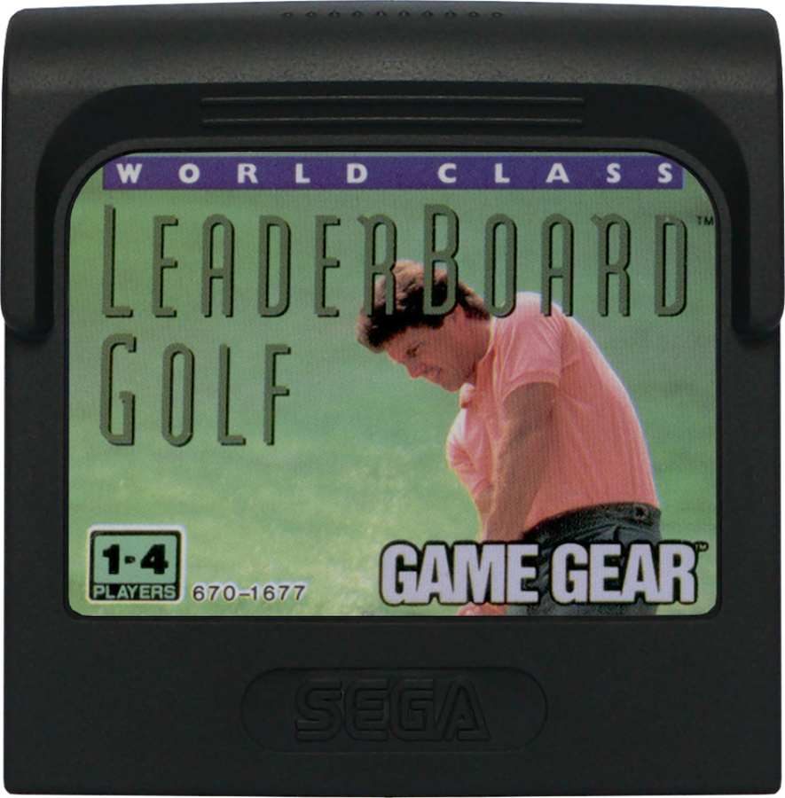 World Class Leader Board Golf cartridge for Sega Game Gear (GG) video game