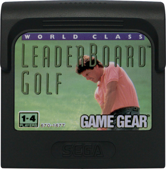 World Class Leader Board Golf cartridge for Sega Game Gear (GG) video game