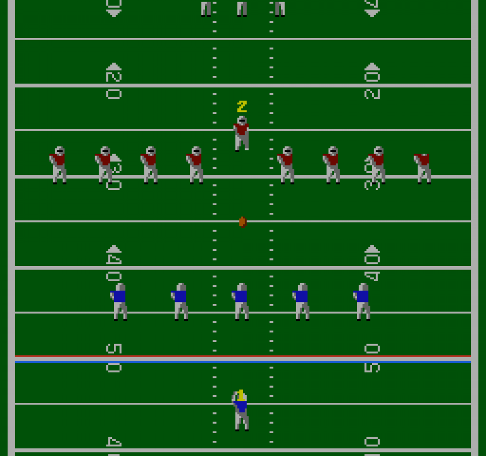 John Elway's Quarterback gameplay image for Nintendo Entertainment System (NES) retro video game