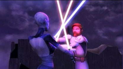 Star Wars: The Clone Wars: Lightsaber Duels – Nintendo Wii (Wii) lightsaber fighting action video game gameplay